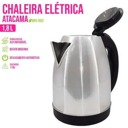 Chaleira - Jarra Elétrica 110V ou 220V - Dona Mii